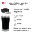 Copo térmico 473ml - Patrocínio da copa do mundo de 2026